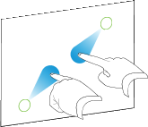 Scale (reduce) gesture